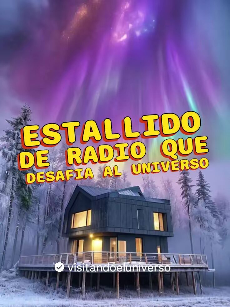 Estallido de Radio que desafía el Universo