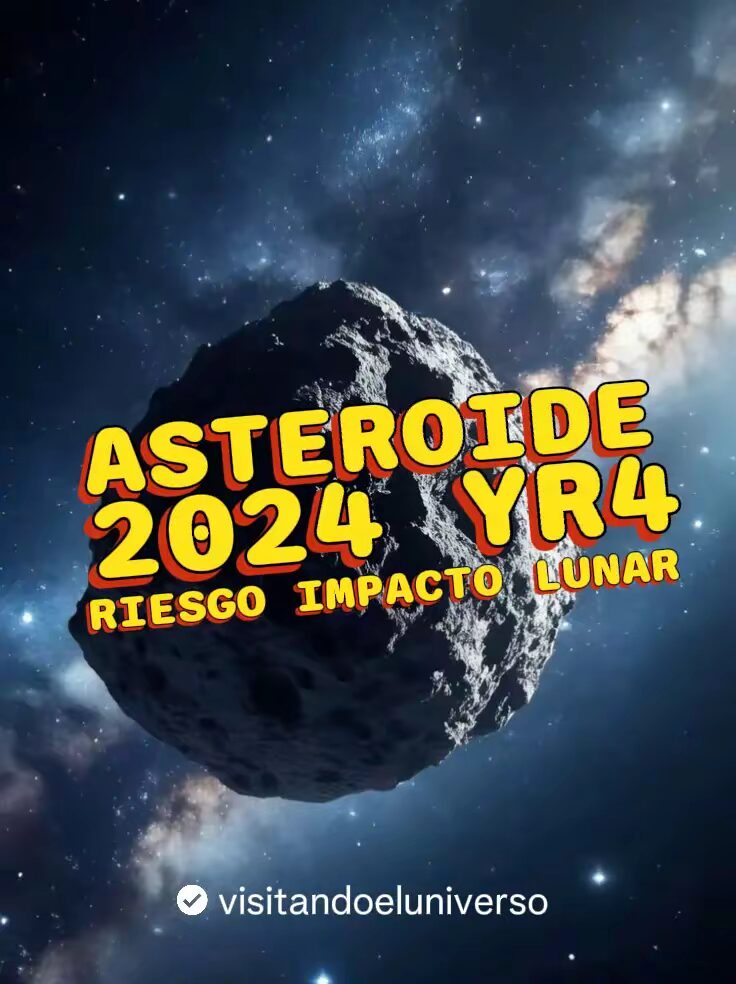 Asteroide 2024 YR4: Riesgo de impacto Lunar