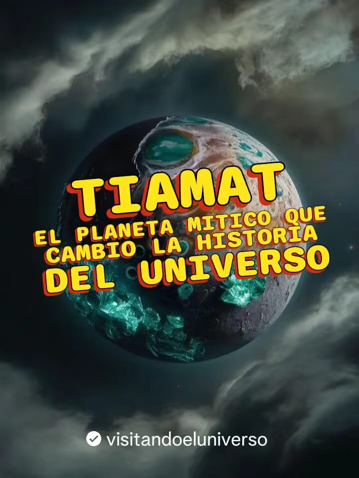 Tiamat: El Planeta Mítico que cambio la Historia del Universo
