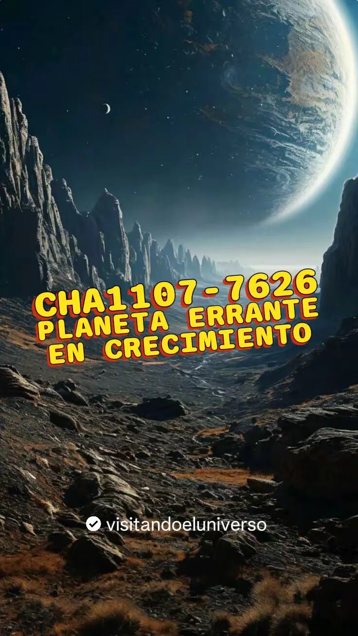 Planeta Errante en Crecimiento: CHA1107-7626
