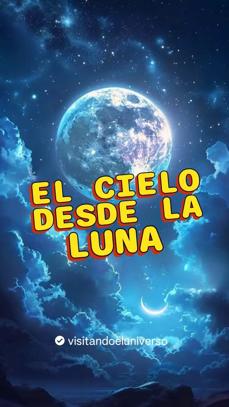 El Cielo Visto Desde La Luna