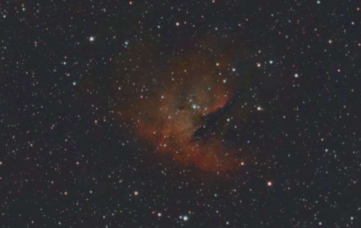 NGC 281: La Nebulosa Pacman