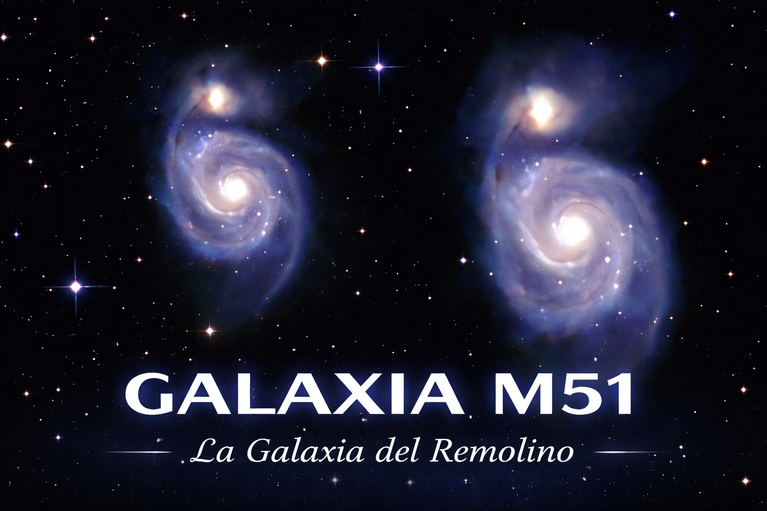 Galaxia M51 (Galaxia del Remolino