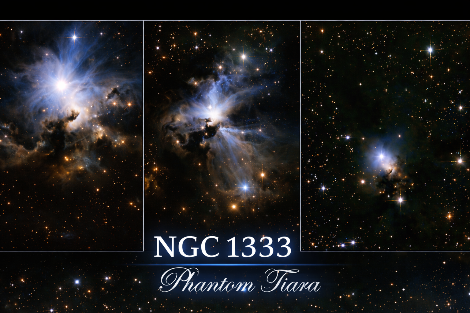 Nebulosa NGC 1333: la “Phantom Tiara” y su papel como cuna estelar