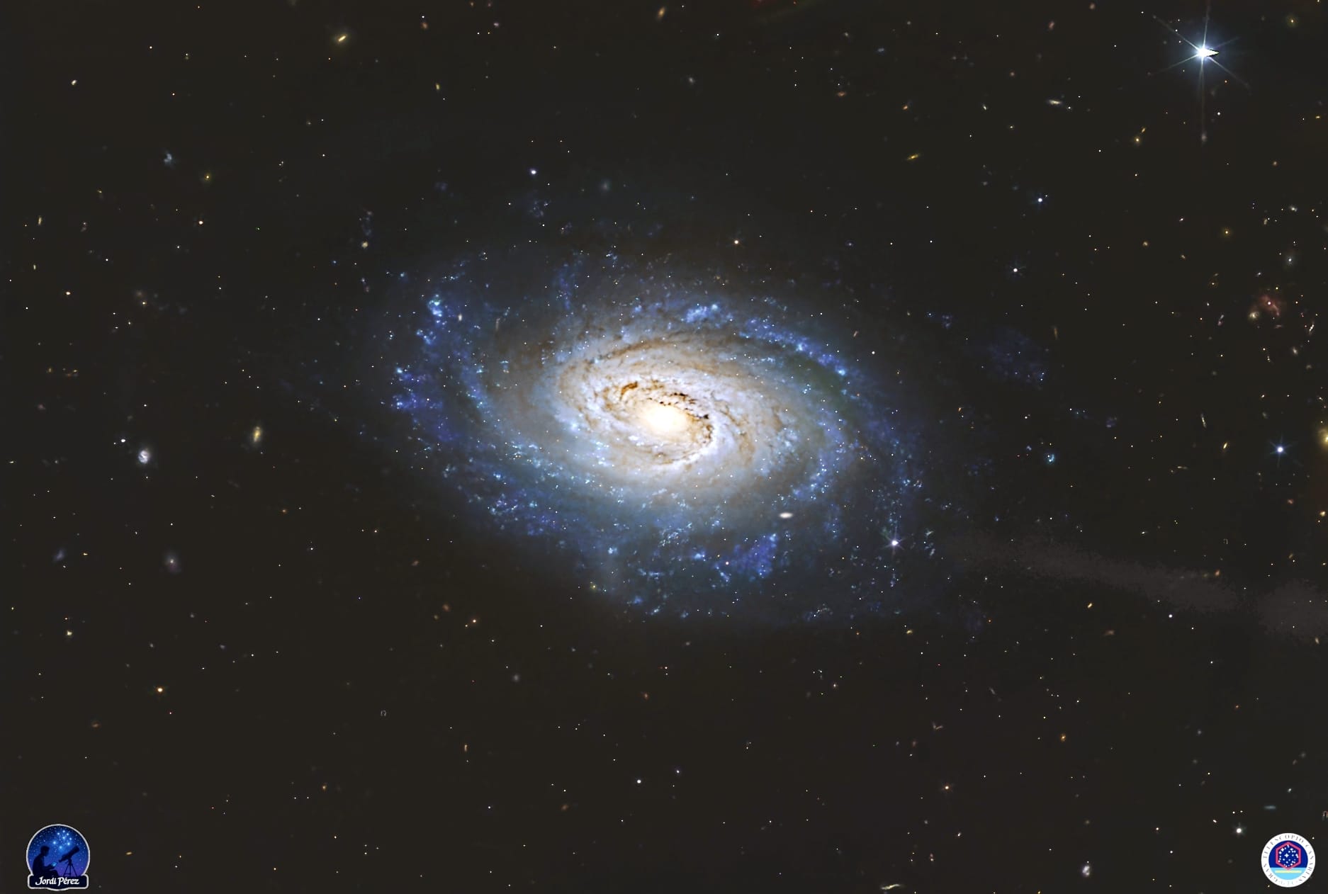 NGC 4651: La Galaxia del Paraguas