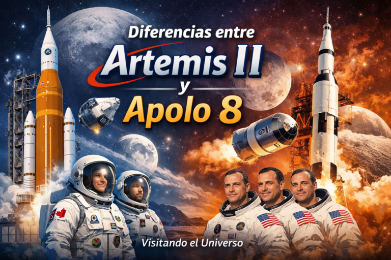 Diferencias principales entre Artemis II y Apolo 8 - Visitando El Universo