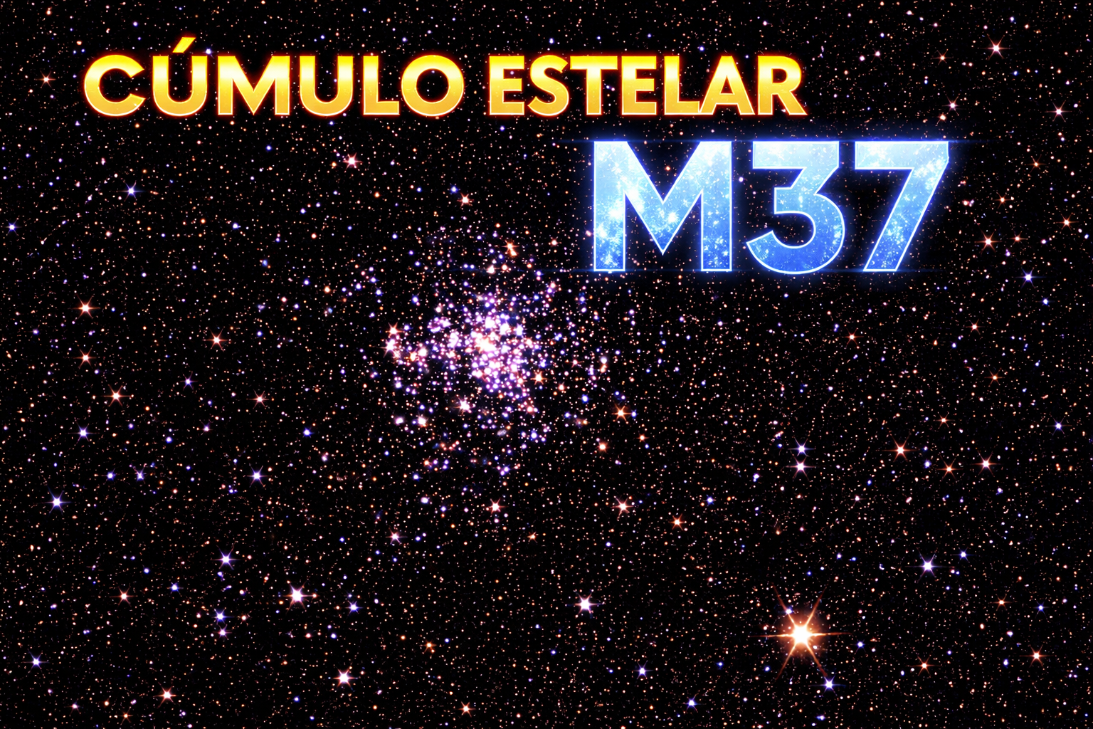 M37: un laboratorio estelar en la constelación de Auriga