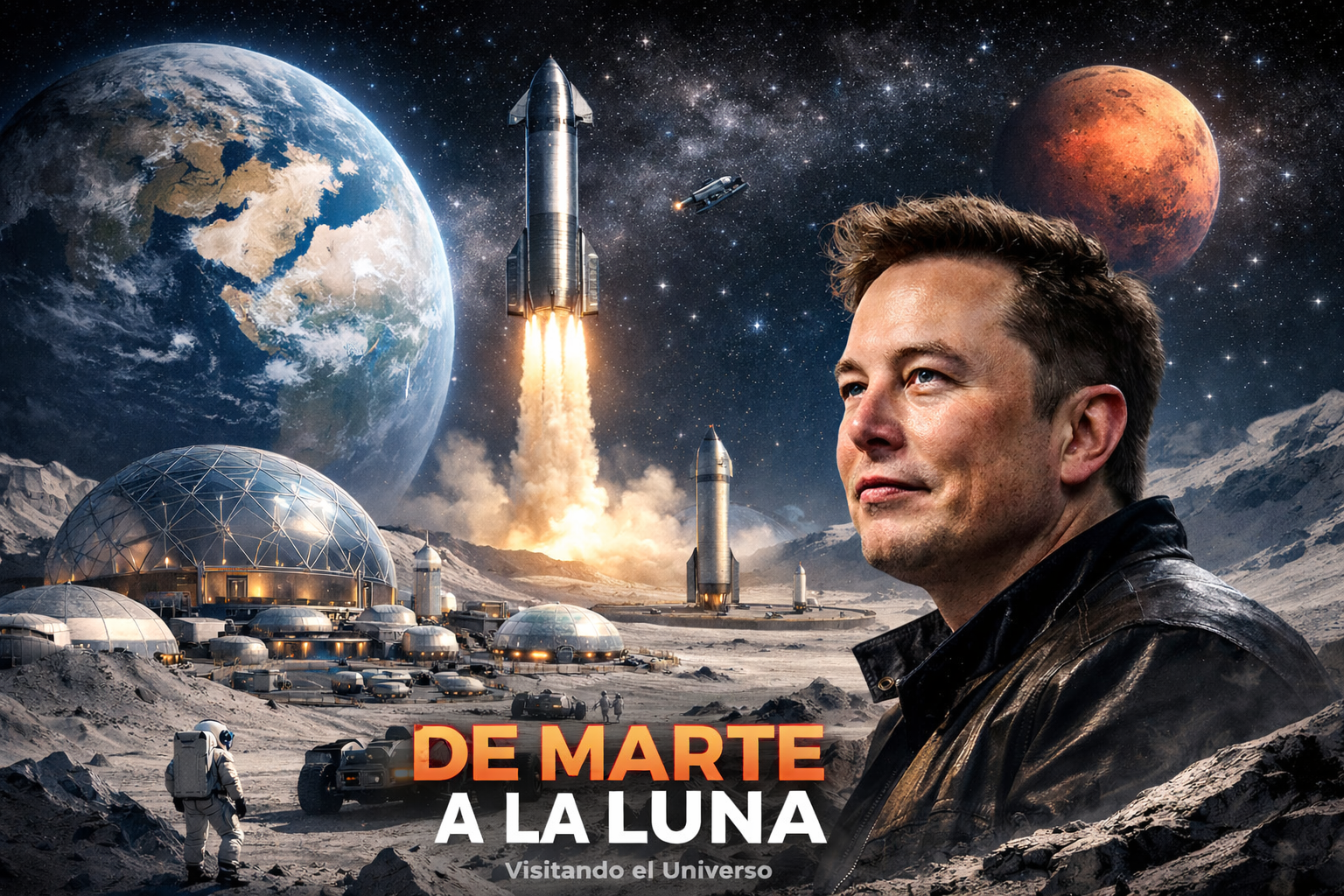 De Marte a la Luna: Un cambio estratégico