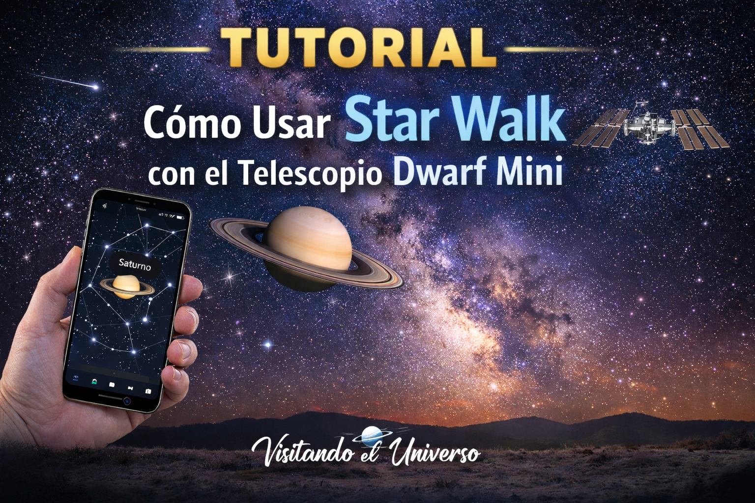 Guía completa: Cómo usar Star Walk (web y aplicación) con Dwarf Mini