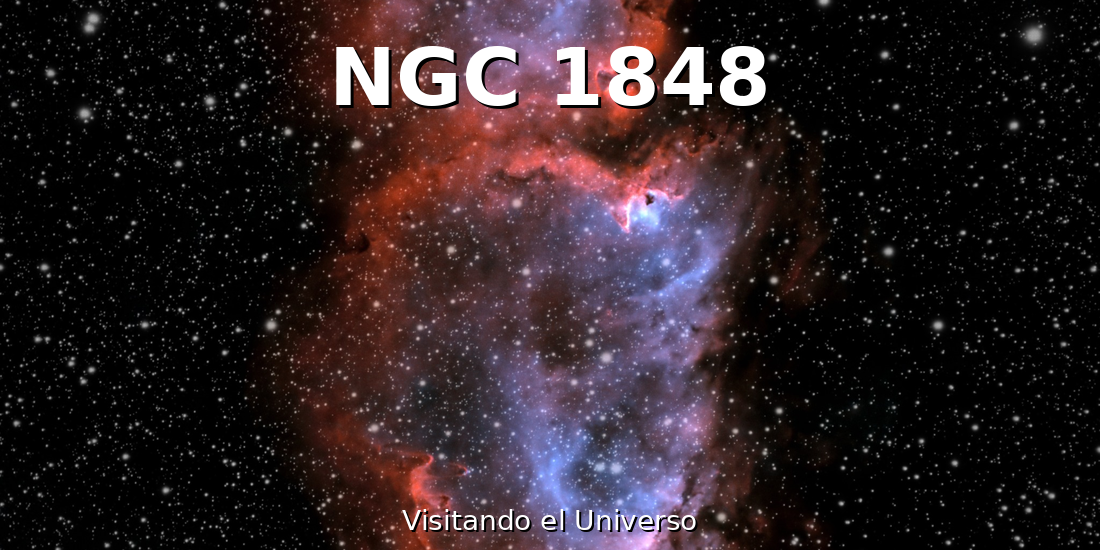NGC 1848: Cúmulo estelar que desafía las ideas clásicas sobre la formación de estrellas