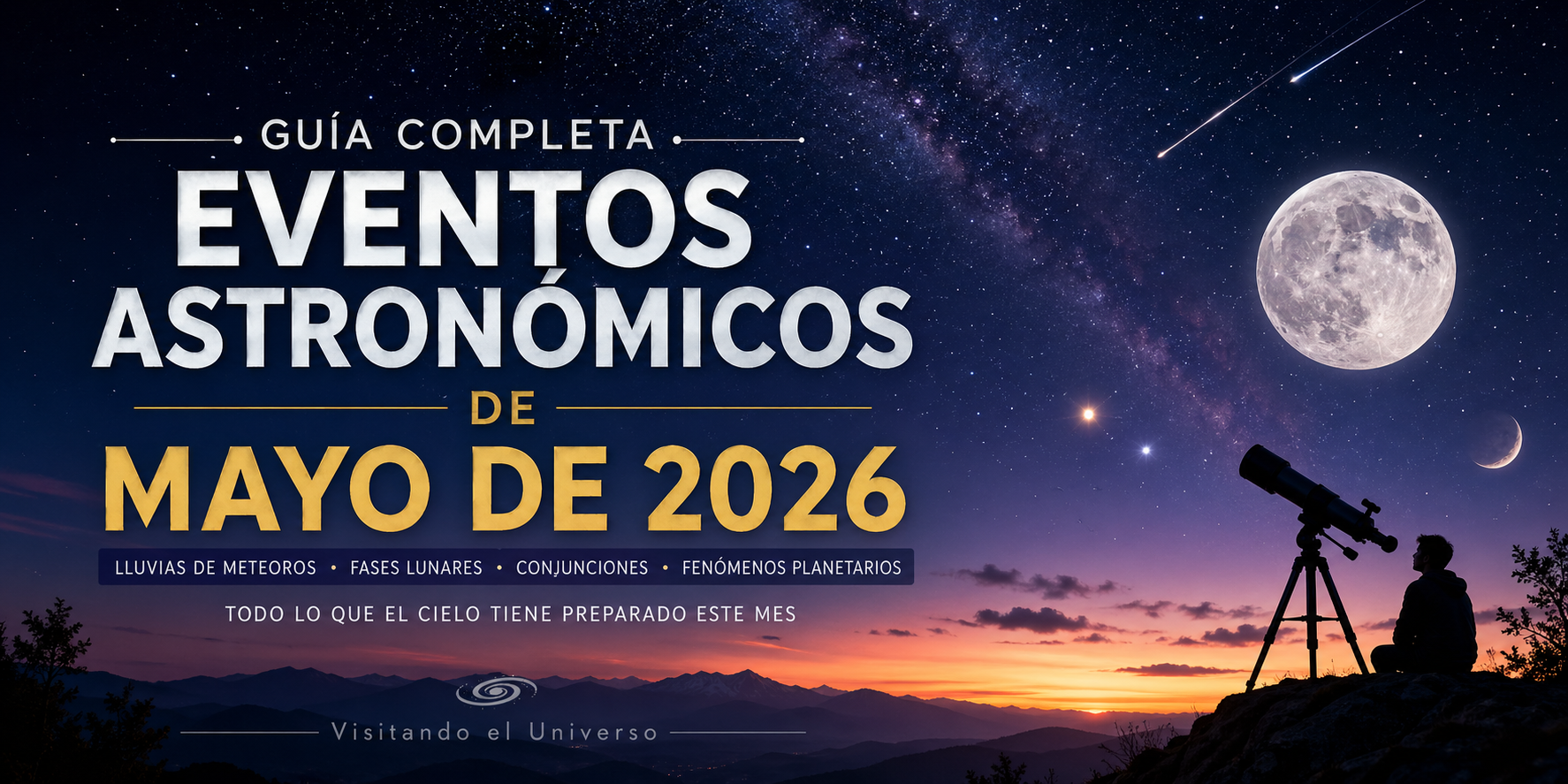 Eventos astronómicos de mayo de 2026