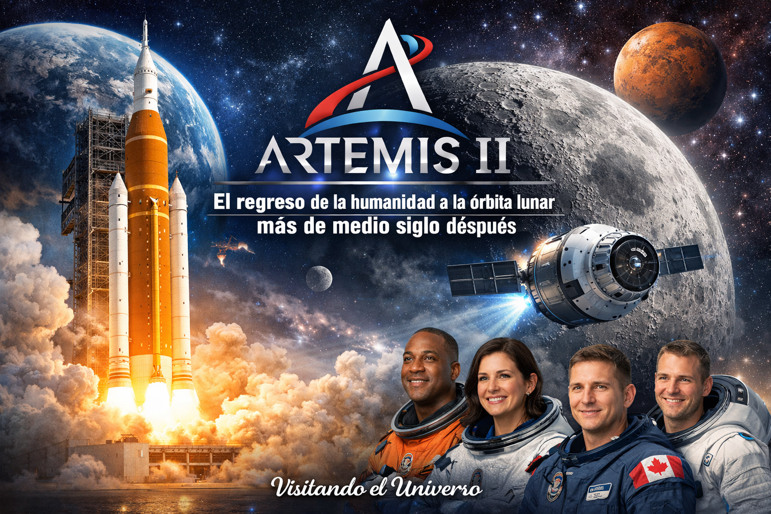 Artemis II: El regreso de la humanidad a la órbita lunar más de medio siglo después