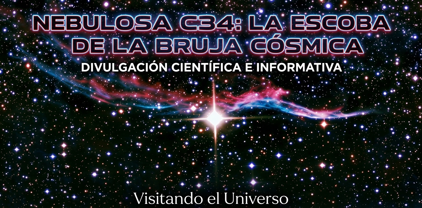 El fantasma cósmico de Cygnus: Desentrañando el misterio de Caldwell 34