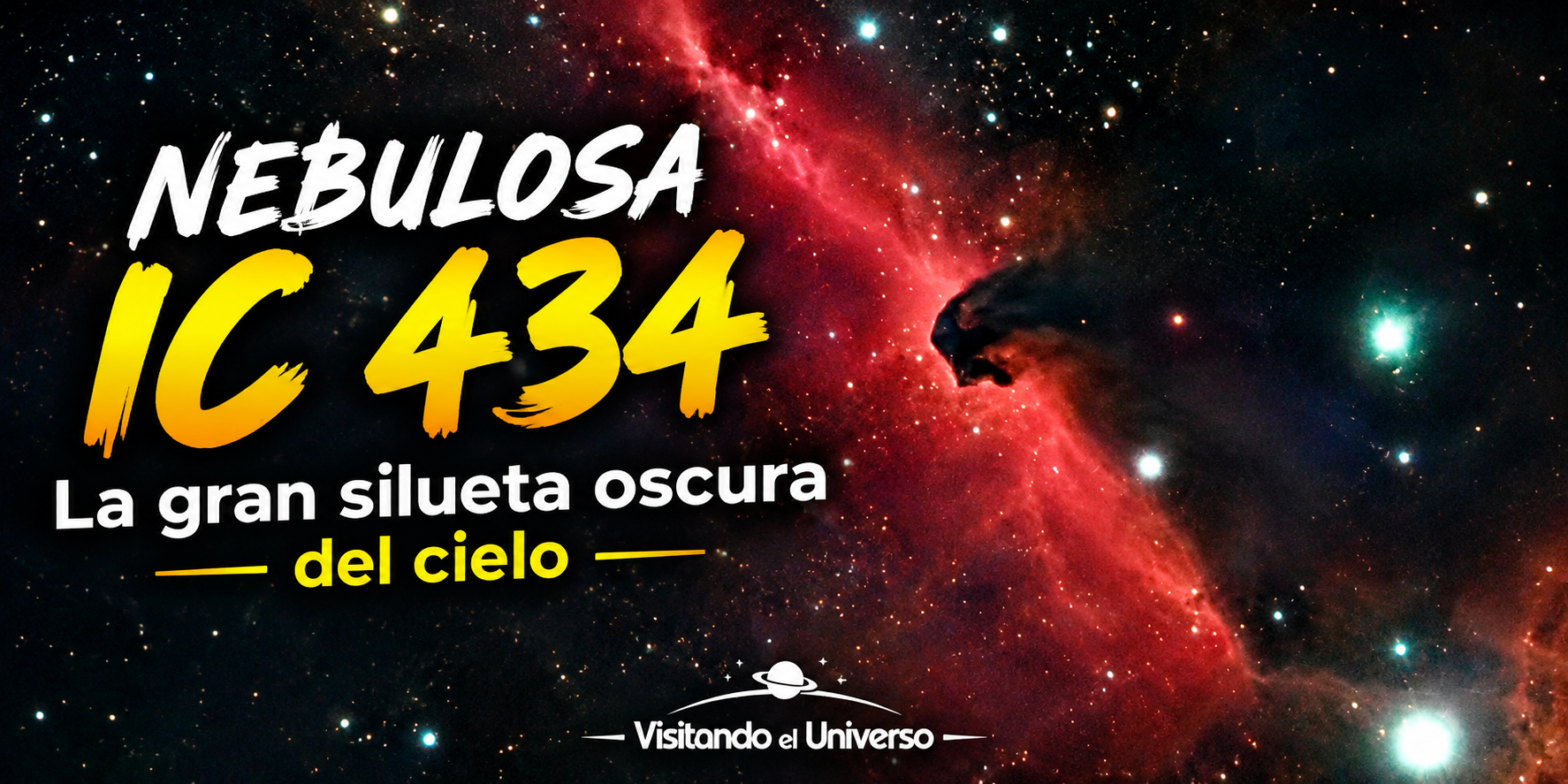 Nebulosa Cabeza de Caballo (IC 434): La gran silueta oscura del cielo