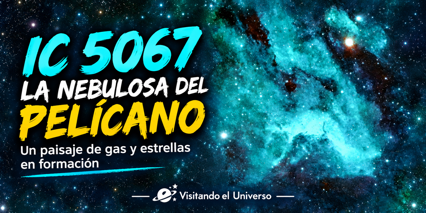 IC 5067: La Nebulosa del Pelícano, un paisaje de gas y estrellas en formación