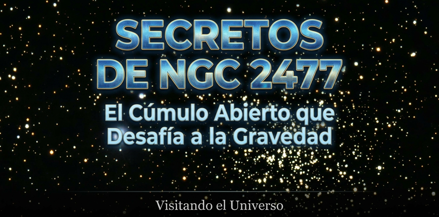 Joyas del Cosmos: Secretos de NGC 2477, el Cúmulo Abierto que Desafía a la Gravedad