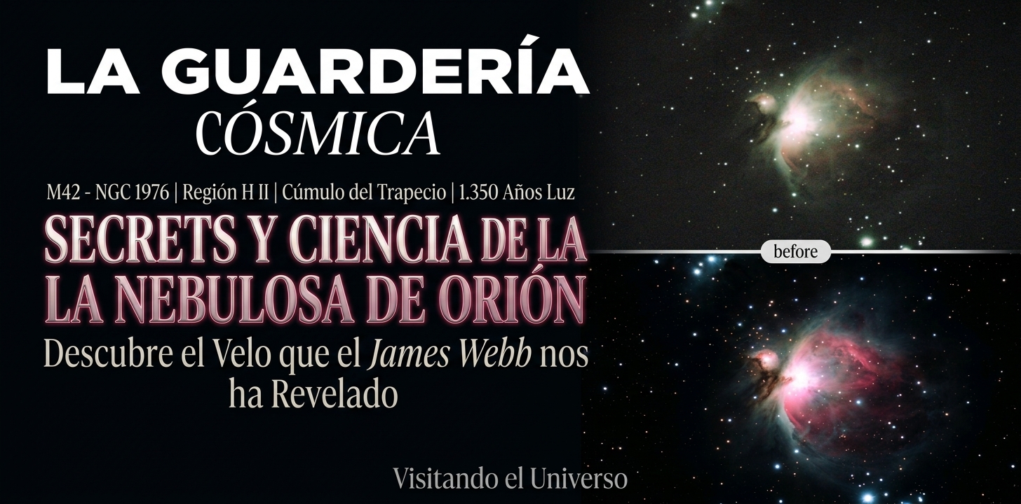 La Guardería Cósmica: Secretos y Ciencia de la Nebulosa de Orión