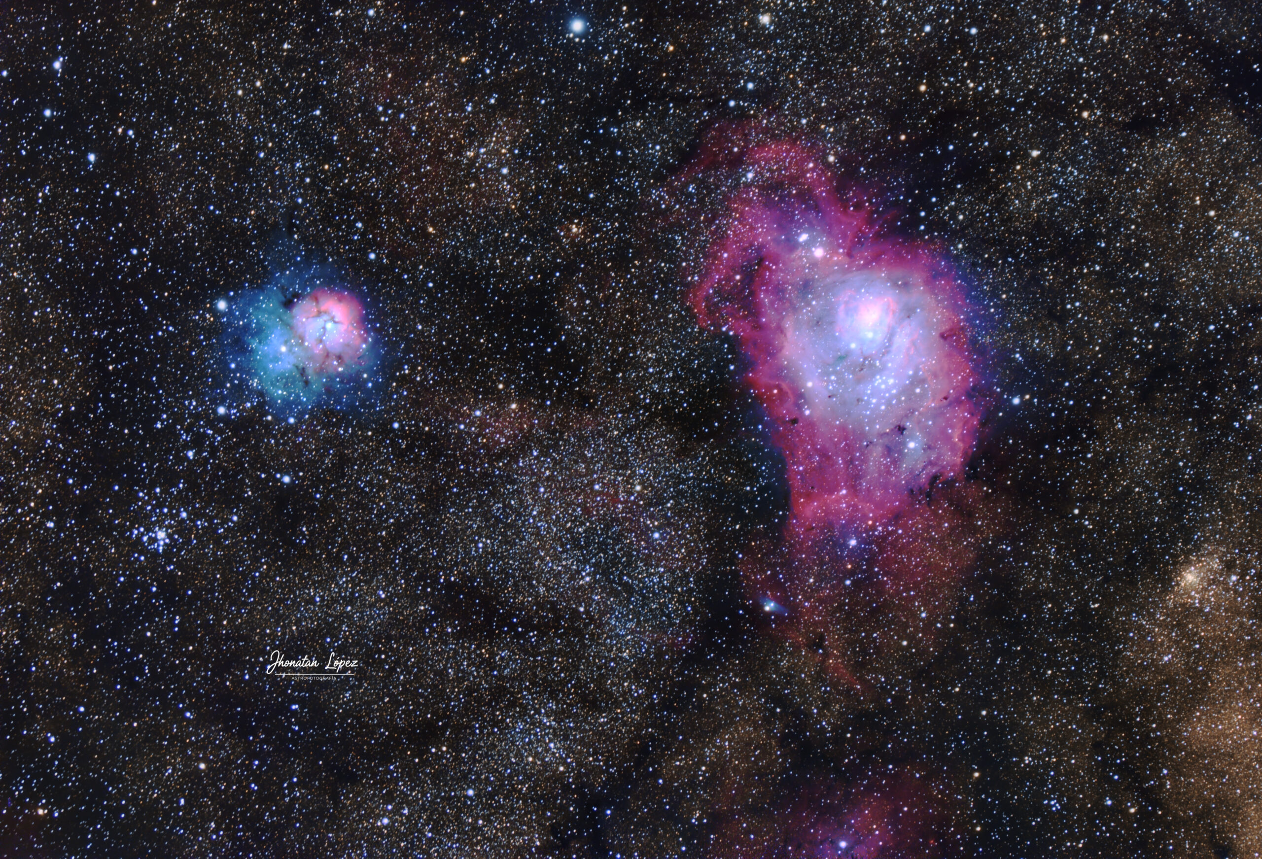 Nebulosas M8 M20
